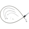 Magnum Shielding #523410HE - Polished Stainless Quick Connect Upper Clutch Cable - 44"