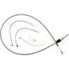 Magnum Shielding #523412HE - Polished Stainless Quick Connect Upper Clutch Cable - 46"