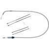 Magnum Shielding #523510HE - Polished Stainless Quick Connect Upper Clutch Cable - 49"