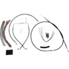 Magnum Shielding #489302 - XR Handlebar Installation Kit - 15"-17" Ape Hangers - '08-'13 Touring - Black