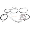 Magnum Shielding #489341 - XR Handlebar Installation Kit - 12"-14" Ape Hangers - '14-'15 FLH - Black