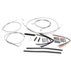 Magnum Shielding #589251 - XR Handlebar Installation Kit - 12"-14" Ape Hangers - '07-'10 FLST - Stainless Steel