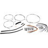 Magnum Shielding #589252 - XR Handlebar Installation Kit - 15"-17" Ape Hangers - '07-'10 FLST - Stainless Steel