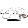 Magnum Shielding #589292 - XR Handlebar Installation Kit - 15"-17" Ape Hangers - '07 FLH - Stainless Steel