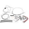 Magnum Shielding #589321 - XR Handlebar Installation Kit - 12"-14" Ape Hangers - '08-'13 FLTR - Stainless Steel