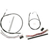 Magnum Shielding #486362 - XR Handlebar Installation Kit - 15"-17" Ape Hangers - '08-'13 Touring - Black