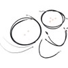 Magnum Shielding #489882 - XR Handlebar Installation Kit - 15"-17" Ape Hangers - '17-'20 FLTR - Black/Chrome