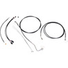Magnum Shielding #489932 - XR Handlebar Installation Kit - 15"-17" Ape Hangers - '17-'20 FLHR - Black/Chrome