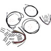 Magnum Shielding #489021 - XR Handlebar Installation Kit - 12"-14" Ape Hangers - '09-'12 FLTRSE - Black
