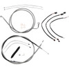 Magnum Shielding #589981 - XR Handlebar Installation Kit - 12"-14" Ape Hangers - '21-'23 FLTR - Stainless Steel/Chrome
