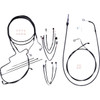 Magnum Shielding #4861192 - XR Handlebar Installation Kit - 15"-17" Ape Hangers - '21-'22 FLH - Black