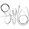 Magnum Shielding #4891191 - XR Handlebar Installation Kit - 12"-14" Ape Hangers - '21-'22 FLH - Black/Chrome