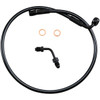 Magnum Shielding #SBB1502-27 - Brake Line - Upper with Adapter - Black