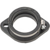 Mikuni #HS42/018-45K - Carburetor Flange Adapter - Black - 45 mm