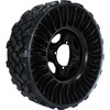 Michelin #21709 - Tire and Wheel Assembly - X® Tweel® - Front/Rear - 26x9N14 - 4/137 - 5+2 (+48 mm)