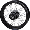 Rear Wheel - Single Disc/No ABS - Black - 16"x3.00"