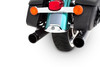 Rinehart Racing 100-0103C - True Dual Exhaust for 95-08 Harley Touring - 3.5" / Black with Chrome End Caps