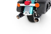 Rinehart Racing 100-0103C - True Dual Exhaust for 95-08 Harley Touring - 3.5" / Black with Chrome End Caps