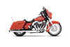 Rinehart Racing 500-0100C - 3.5" Slip-On Exhaust For Harley Touring - Chrome w/ Chrome End Caps