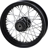 Rear Wheel - Single Disc/No ABS - Black - 16"x3.00" - 02-07 FLT
