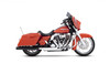 Rinehart Racing 500-0101 - 3.5" Slip-On Exhaust For Harley Touring - Black w/ Black End Caps