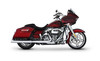 Rinehart Racing 500-0107 - 4" Slip-On Exhaust For Harley Touring - 2017-Later / Black w/ Black End Caps