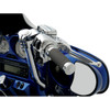 Performance Machine (PM) #0063-2007-CH - Contour Renthal Wrapped Grips - Chrome