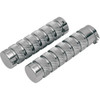 Accutronix #GR100-KNC - Knurled Notched Custom Grips - Chrome