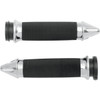 Avon Grips #CC-85-CH-SPK-FL - Custom Spike End Grips - TBW - Chrome