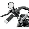 Drag Specialties - Custom Rubber Grips - Hotop - TBW - Chrome/Rubber