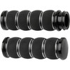 Arlen Ness #07-315 - Fusion Ring Leader Grips - TBW - Black