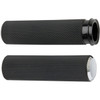 Arlen Ness #07-326 - Knurled Grips - TBW - Chrome