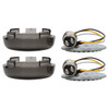Hogworks Hogworkz® Sequentialz Led Front Turn Signals for Harley-davidson® | 1157 Base, Bullet Lens