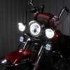 Hogworks Hogworkz® Sequentialz Led Front Turn Signals for Harley-davidson® | 1157 Base, Flat Lens