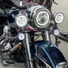 Hogworks Hogworkz® Halomaker® Led Front Turn Signals for Harley-davidson® | 1157 Base, Flat Lens