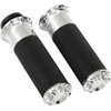 Arlen Ness #07-328 - Beveled Grips - TBW - Chrome