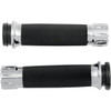 Avon Grips #CC-85-CH-FL-RIV - Rival Custom Grips - TBW - Chrome