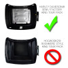 Hogworks Hogworkz® King Tour Pack Liner '14-'25 | Black w/ Silver Stitching Fits Harley® Oem