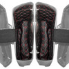 Hogworks Hogworkz® Aftermarket Stretched Saddlebag Liners '14-'25 | Black w/ Red Stitching