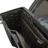 Hogworks Hogworkz® Aftermarket Stretched Saddlebag Liners '94-'13 | Black w/ Gold Stitching