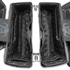 Hogworks Hogworkz® Aftermarket Stretched Saddlebag Liners '94-'13 | Black w/ Silver Stitching