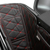 Hogworks Hogworkz® Standard Saddlebag Liners '14-'25 | Black w/ Red Stitching Fits Harley® Oem