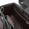 Hogworks Hogworkz® Standard Saddlebag Liners '14-'25 | Black w/ Red Stitching Fits Harley® Oem