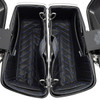 Hogworks Hogworkz® Standard Saddlebag Liners '14-'25 | Black w/ Blue Stitching Fits Harley® Oem