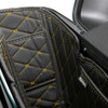 Hogworks Hogworkz® Standard Saddlebag Liners '14-'25 | Black w/ Gold Stitching Fits Harley® Oem