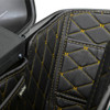 Hogworks Hogworkz® Standard Saddlebag Liners '14-'25 | Black w/ Gold Stitching Fits Harley® Oem