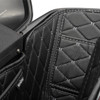 Hogworks Hogworkz® Standard Saddlebag Liners '14-'25 | Black w/ Silver Stitching Fits Harley® Oem