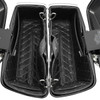 Hogworks Hogworkz® Standard Saddlebag Liners '14-'25 | Black w/ Silver Stitching Fits Harley® Oem