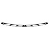 Hogworks Hollow Cut Billet Windshield Trim in Black for Harley® Touring '96-'13