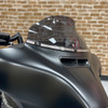 Hogworks Contrast Cut Billet Windshield Trim in Black for Harley® Touring '14-'25
